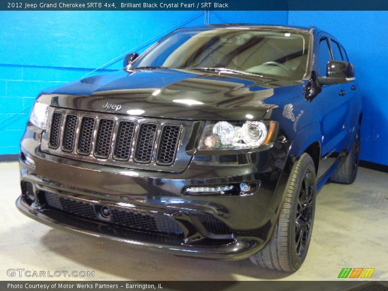 Brilliant Black Crystal Pearl / SRT Black 2012 Jeep Grand Cherokee SRT8 4x4