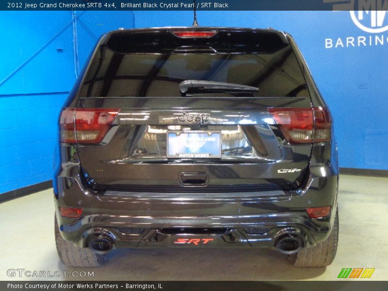 Brilliant Black Crystal Pearl / SRT Black 2012 Jeep Grand Cherokee SRT8 4x4
