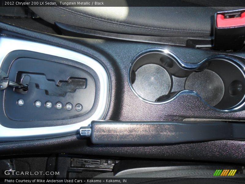 Tungsten Metallic / Black 2012 Chrysler 200 LX Sedan