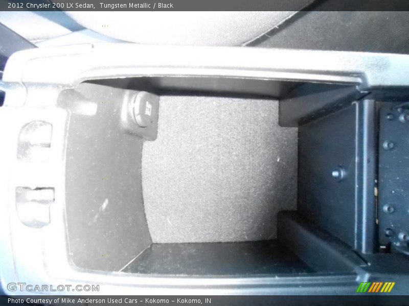 Tungsten Metallic / Black 2012 Chrysler 200 LX Sedan