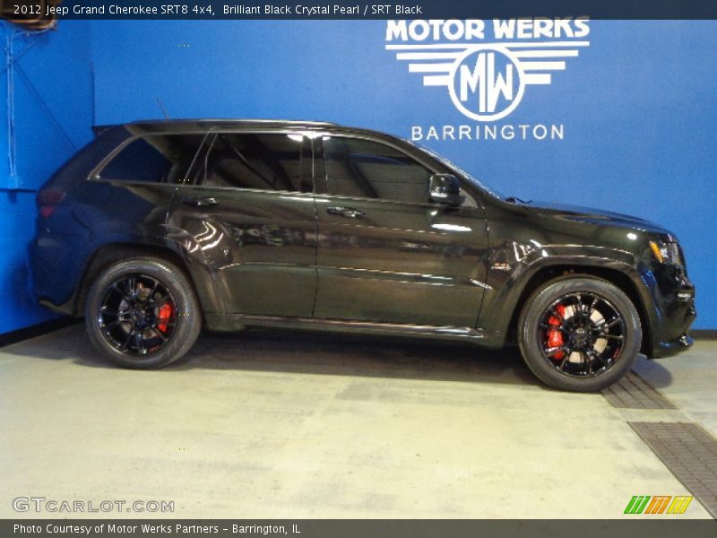 Brilliant Black Crystal Pearl / SRT Black 2012 Jeep Grand Cherokee SRT8 4x4