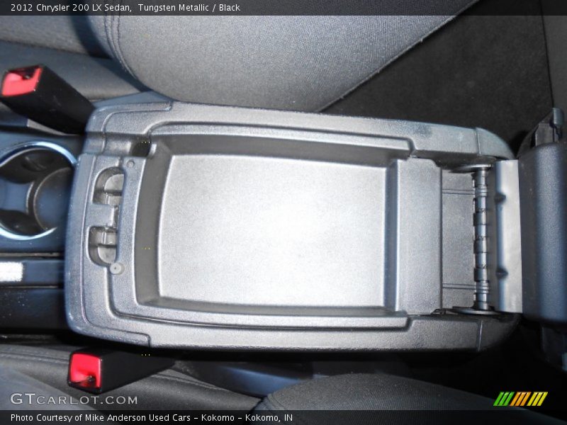 Tungsten Metallic / Black 2012 Chrysler 200 LX Sedan