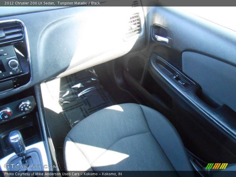 Tungsten Metallic / Black 2012 Chrysler 200 LX Sedan