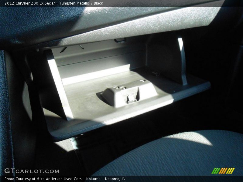 Tungsten Metallic / Black 2012 Chrysler 200 LX Sedan