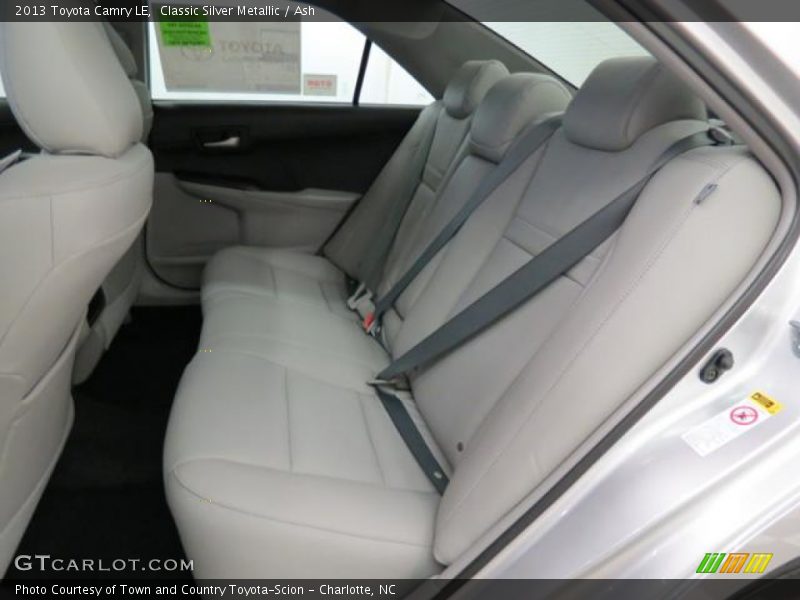 Classic Silver Metallic / Ash 2013 Toyota Camry LE