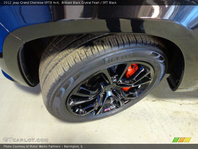 Brilliant Black Crystal Pearl / SRT Black 2012 Jeep Grand Cherokee SRT8 4x4