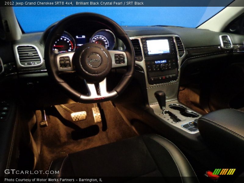 Brilliant Black Crystal Pearl / SRT Black 2012 Jeep Grand Cherokee SRT8 4x4
