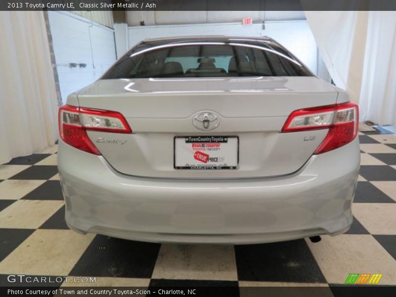Classic Silver Metallic / Ash 2013 Toyota Camry LE