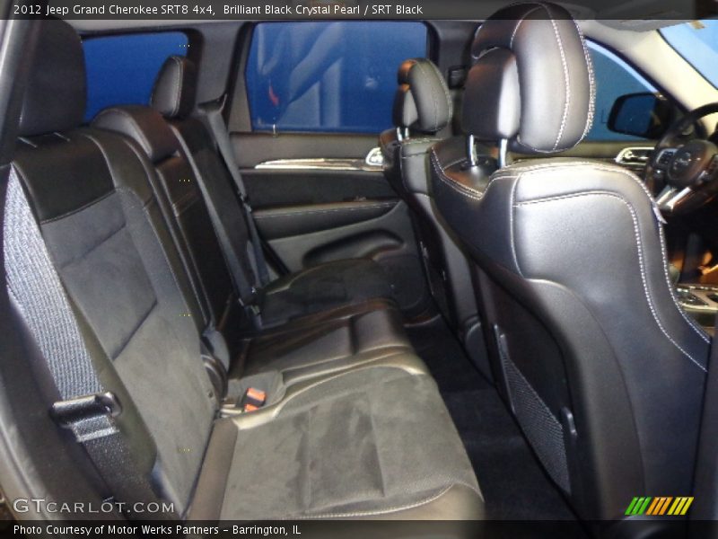Rear Seat of 2012 Grand Cherokee SRT8 4x4