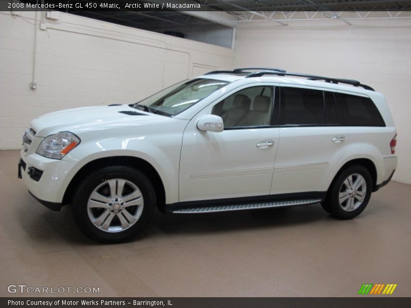 Arctic White / Macadamia 2008 Mercedes-Benz GL 450 4Matic