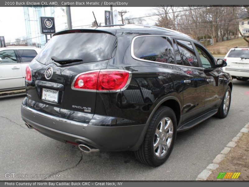 Carbon Black Metallic / Ebony/Ebony 2010 Buick Enclave CXL AWD