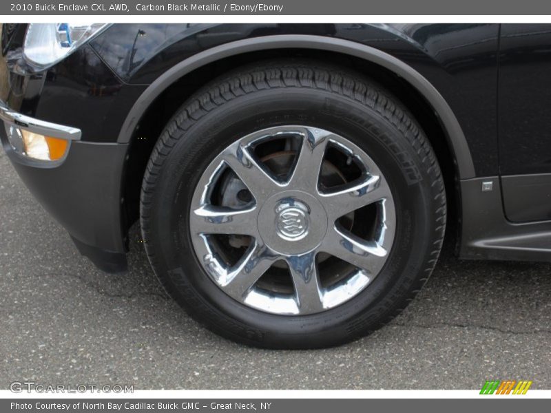 Carbon Black Metallic / Ebony/Ebony 2010 Buick Enclave CXL AWD