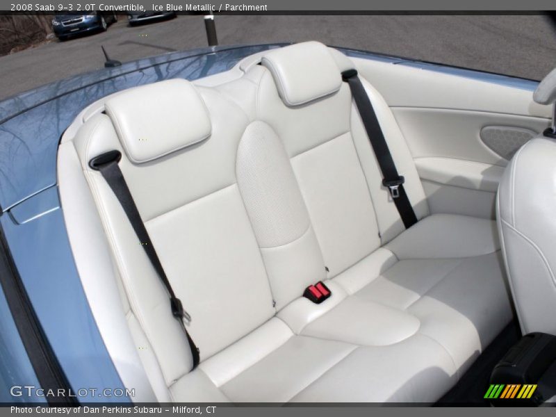 Rear Seat of 2008 9-3 2.0T Convertible