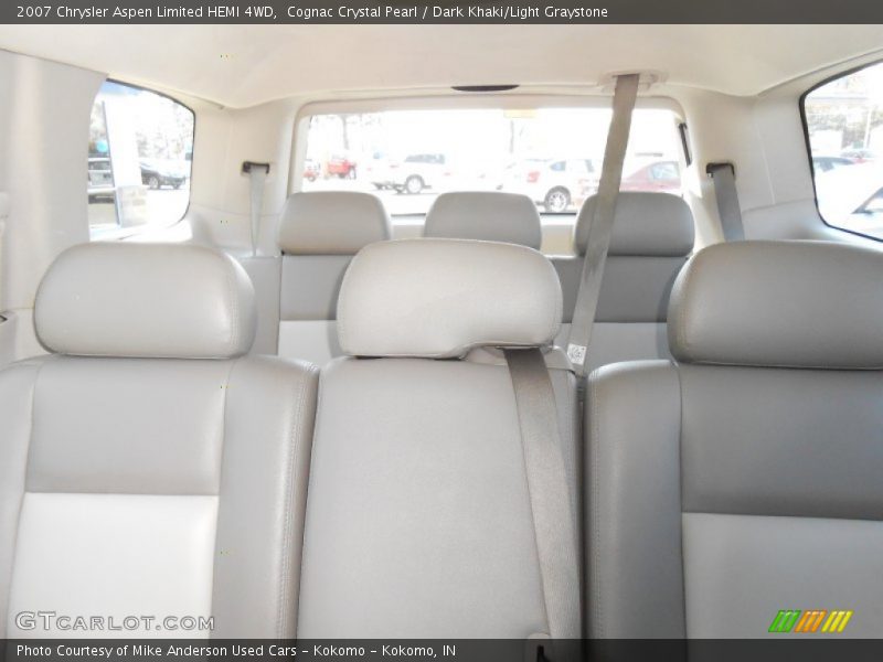 Cognac Crystal Pearl / Dark Khaki/Light Graystone 2007 Chrysler Aspen Limited HEMI 4WD