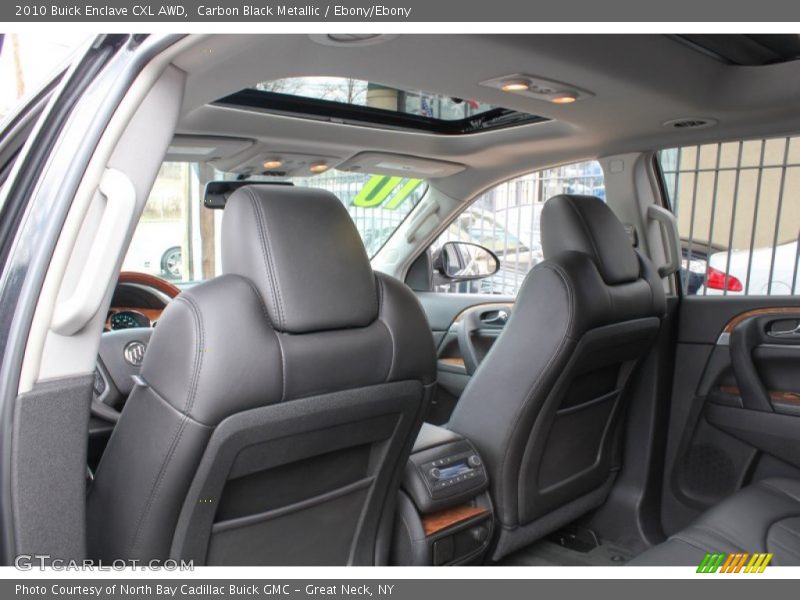 Carbon Black Metallic / Ebony/Ebony 2010 Buick Enclave CXL AWD