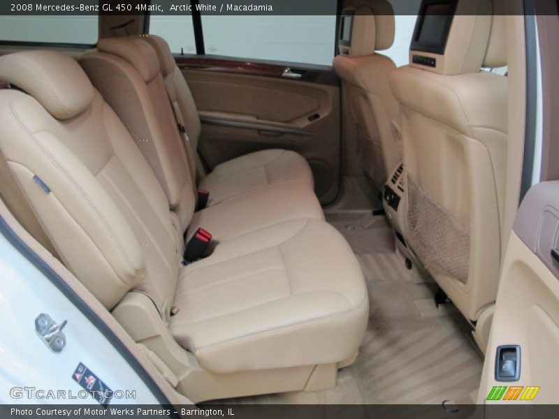 Arctic White / Macadamia 2008 Mercedes-Benz GL 450 4Matic