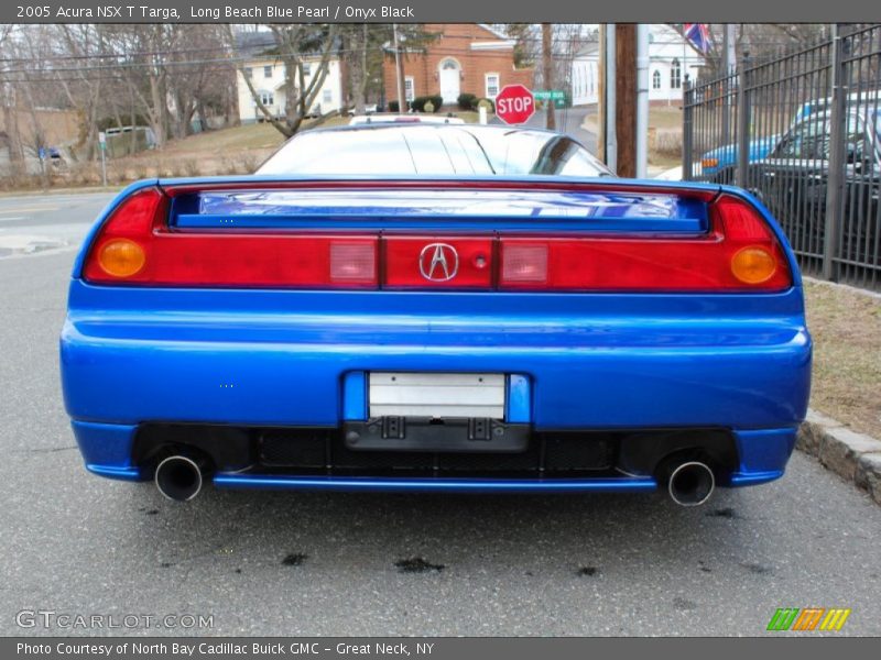 Long Beach Blue Pearl / Onyx Black 2005 Acura NSX T Targa