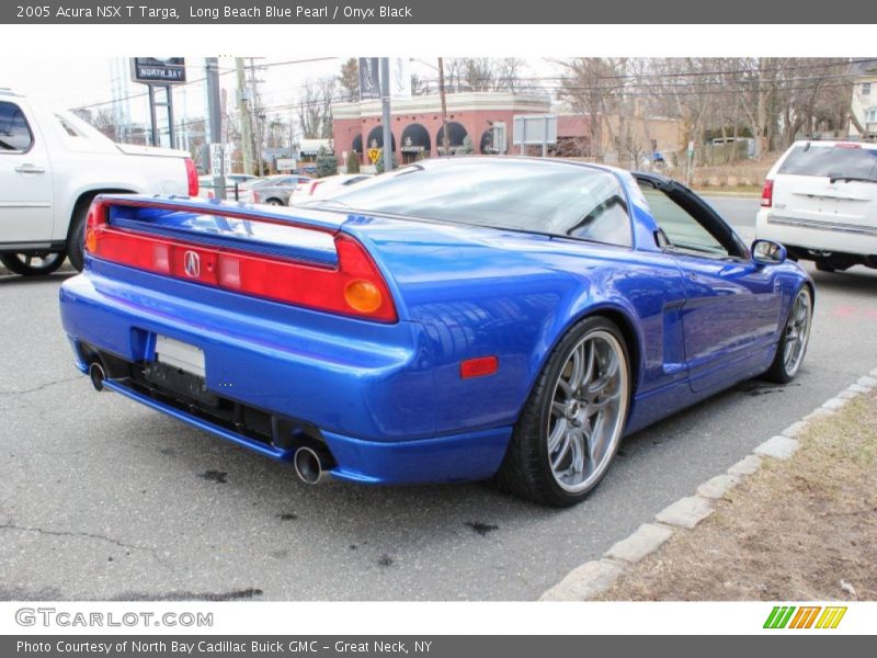 Long Beach Blue Pearl / Onyx Black 2005 Acura NSX T Targa