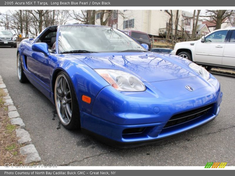 Long Beach Blue Pearl / Onyx Black 2005 Acura NSX T Targa