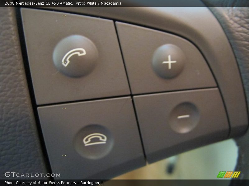 Arctic White / Macadamia 2008 Mercedes-Benz GL 450 4Matic