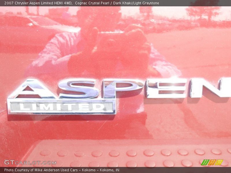 Cognac Crystal Pearl / Dark Khaki/Light Graystone 2007 Chrysler Aspen Limited HEMI 4WD