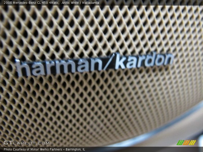 Arctic White / Macadamia 2008 Mercedes-Benz GL 450 4Matic