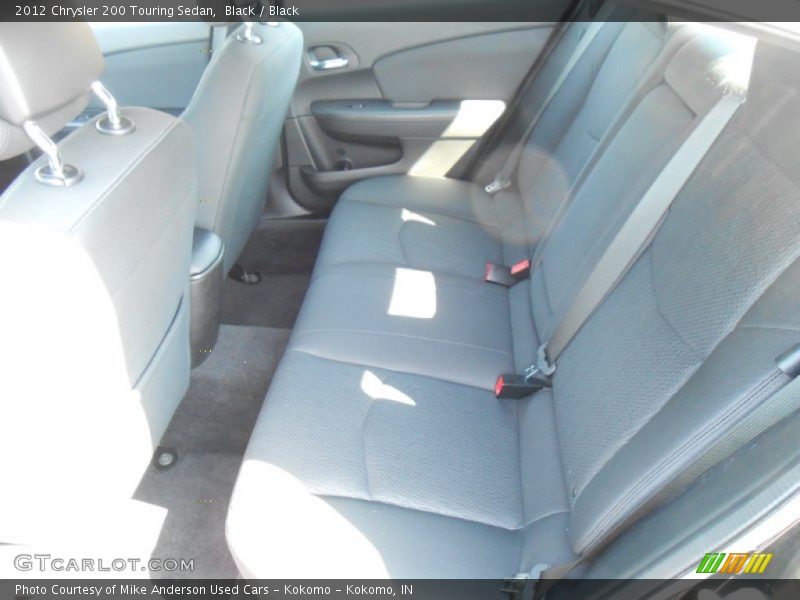 Black / Black 2012 Chrysler 200 Touring Sedan
