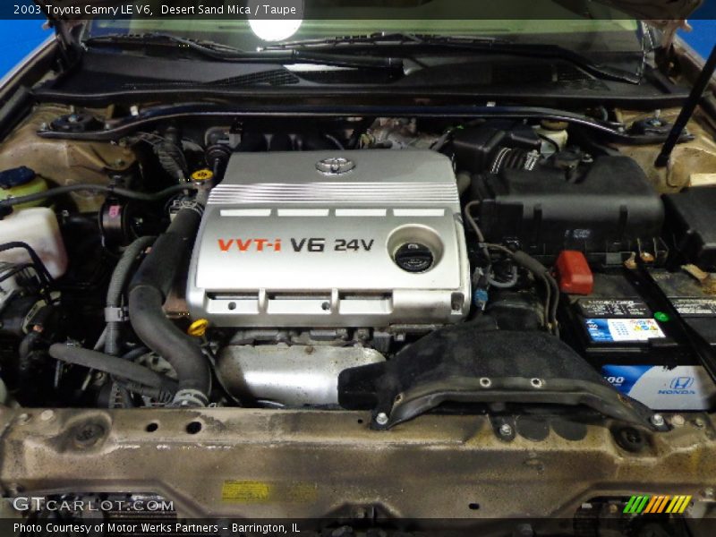 Desert Sand Mica / Taupe 2003 Toyota Camry LE V6