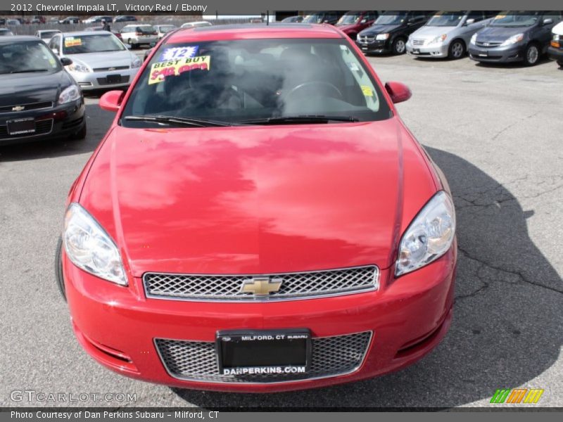 Victory Red / Ebony 2012 Chevrolet Impala LT