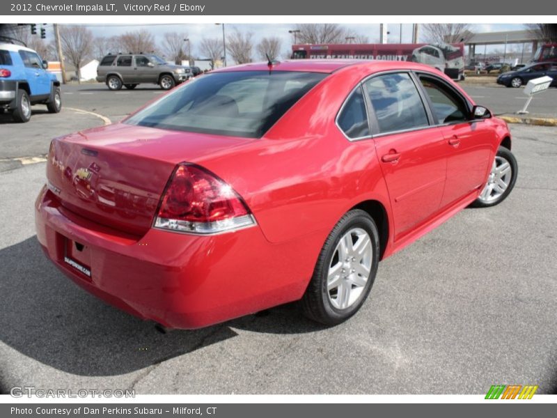 Victory Red / Ebony 2012 Chevrolet Impala LT