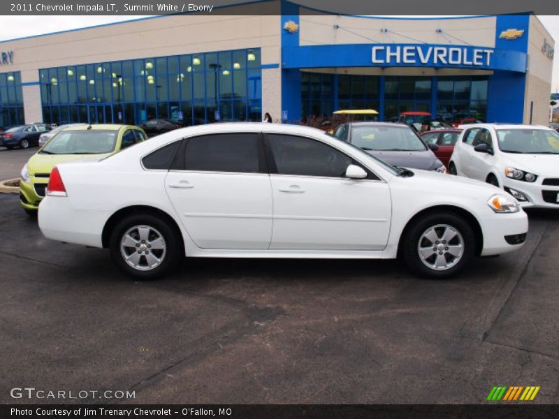 Summit White / Ebony 2011 Chevrolet Impala LT