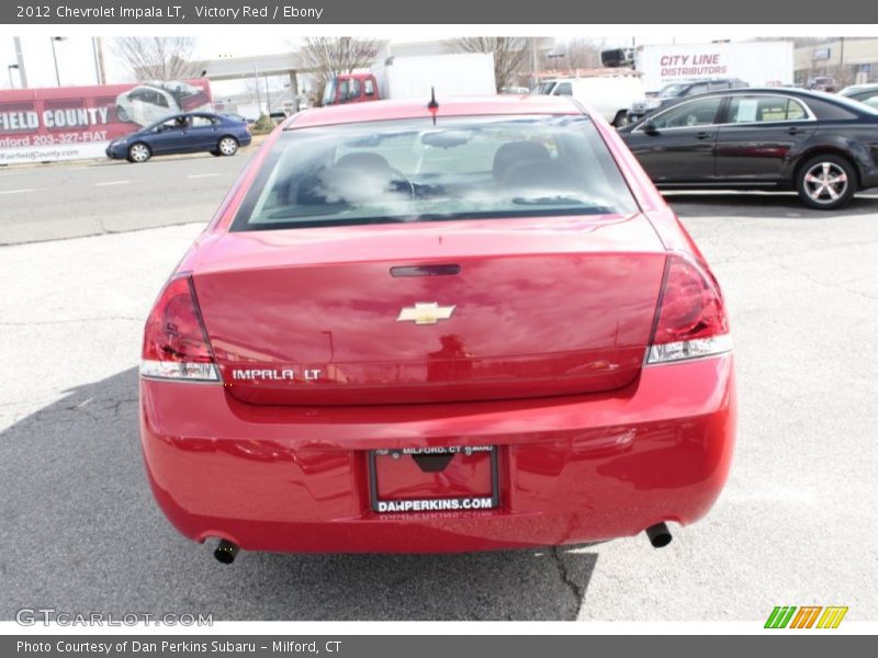 Victory Red / Ebony 2012 Chevrolet Impala LT