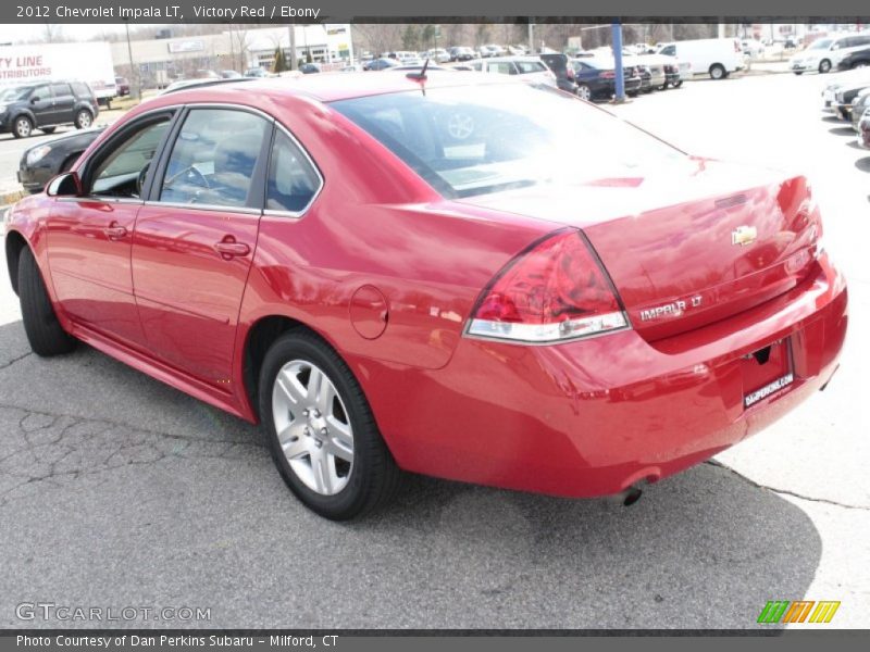 Victory Red / Ebony 2012 Chevrolet Impala LT
