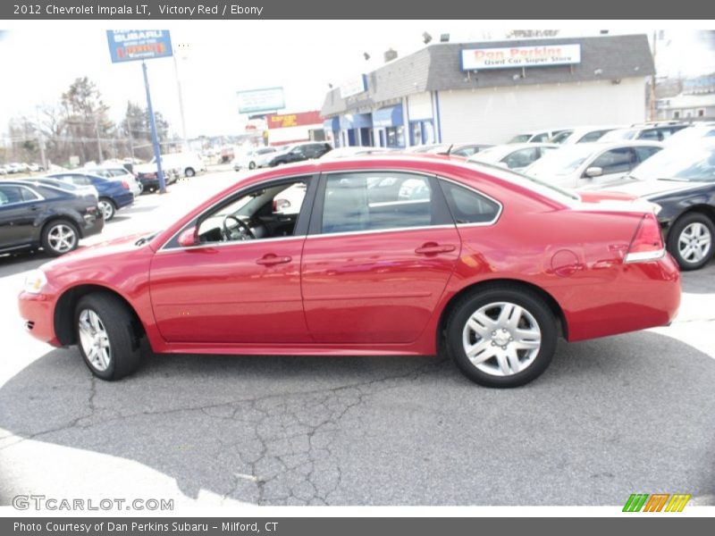 Victory Red / Ebony 2012 Chevrolet Impala LT