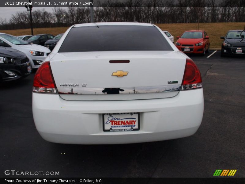 Summit White / Ebony 2011 Chevrolet Impala LT