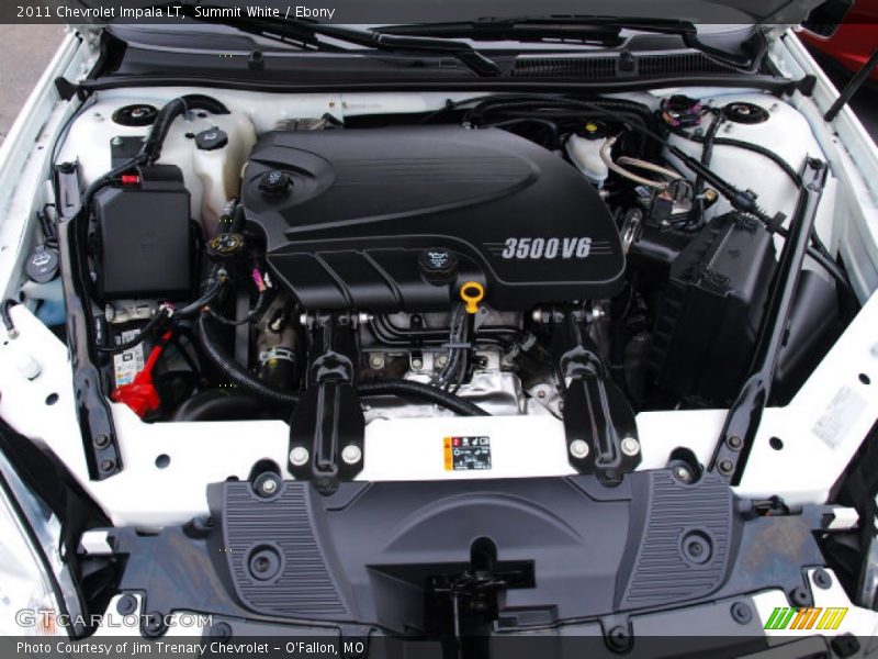 Summit White / Ebony 2011 Chevrolet Impala LT