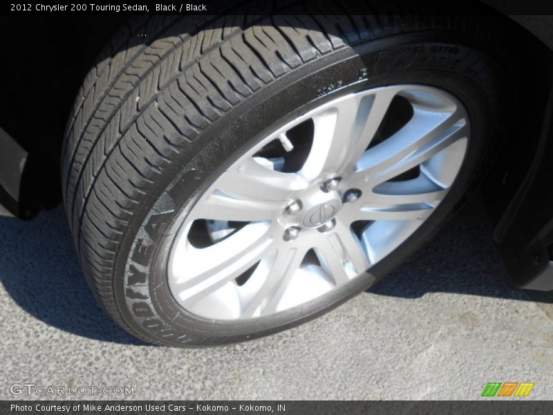 Black / Black 2012 Chrysler 200 Touring Sedan