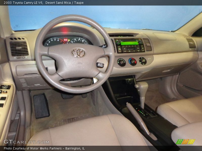 Desert Sand Mica / Taupe 2003 Toyota Camry LE V6