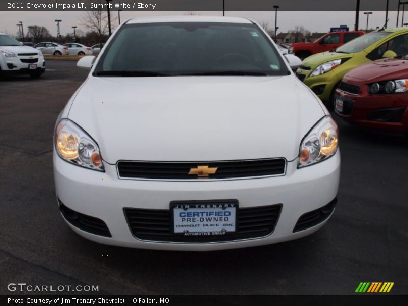 Summit White / Ebony 2011 Chevrolet Impala LT