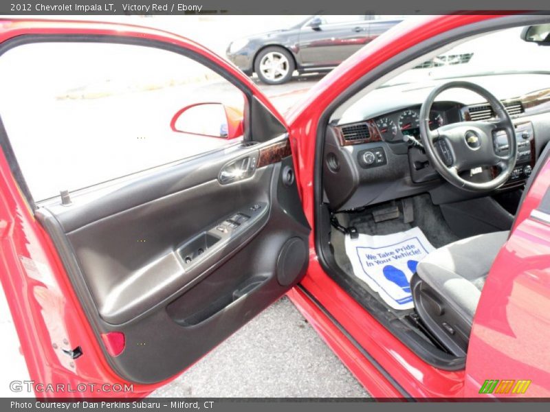 Victory Red / Ebony 2012 Chevrolet Impala LT