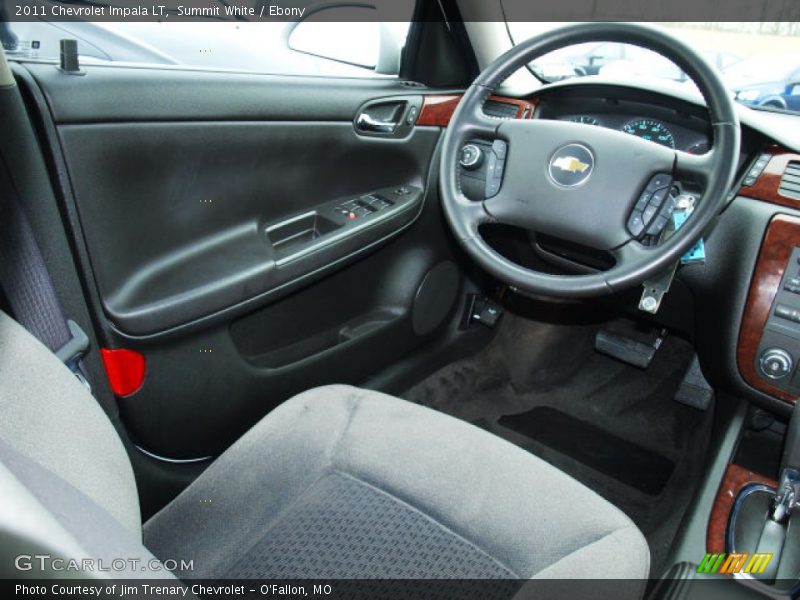 Summit White / Ebony 2011 Chevrolet Impala LT