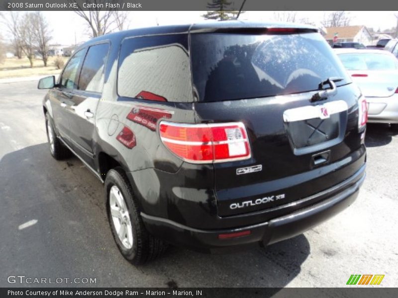 Carbon Flash / Black 2008 Saturn Outlook XE