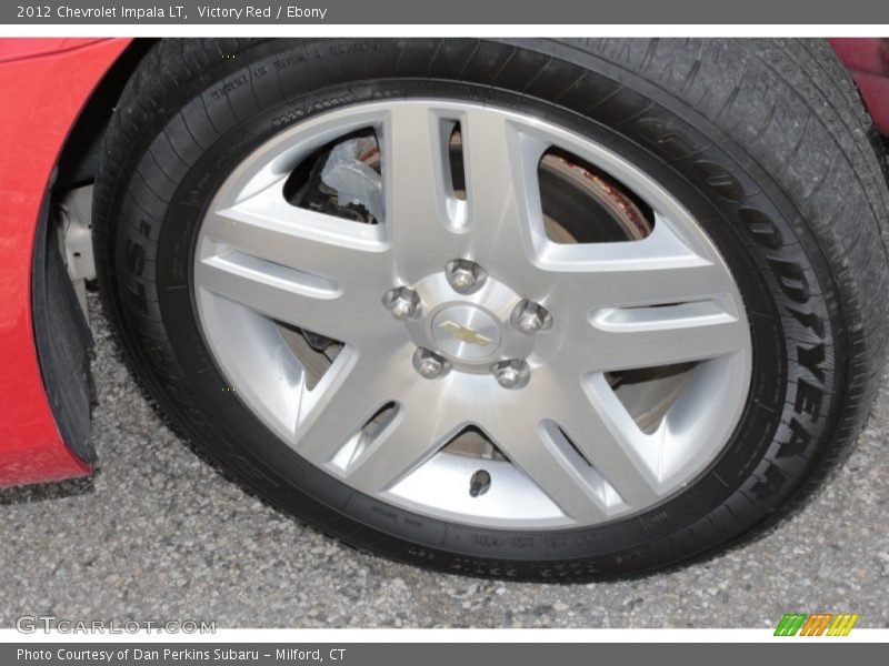 Victory Red / Ebony 2012 Chevrolet Impala LT