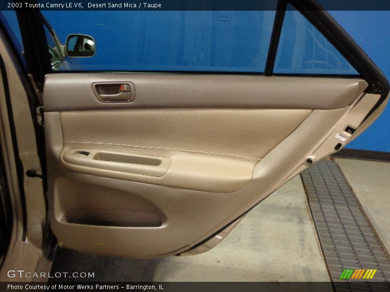 Desert Sand Mica / Taupe 2003 Toyota Camry LE V6