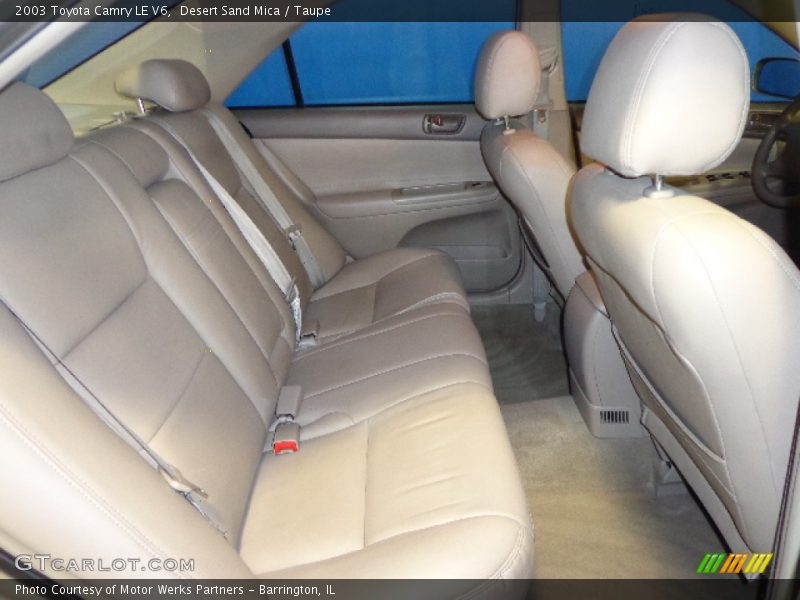 Desert Sand Mica / Taupe 2003 Toyota Camry LE V6