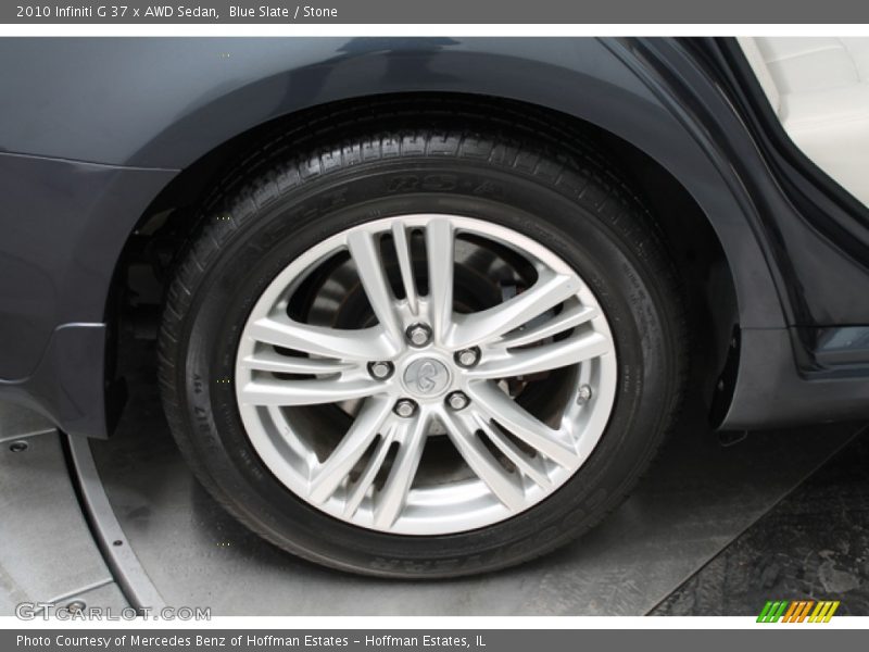 Blue Slate / Stone 2010 Infiniti G 37 x AWD Sedan