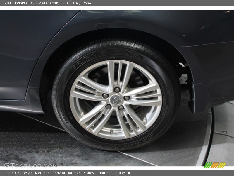 Blue Slate / Stone 2010 Infiniti G 37 x AWD Sedan