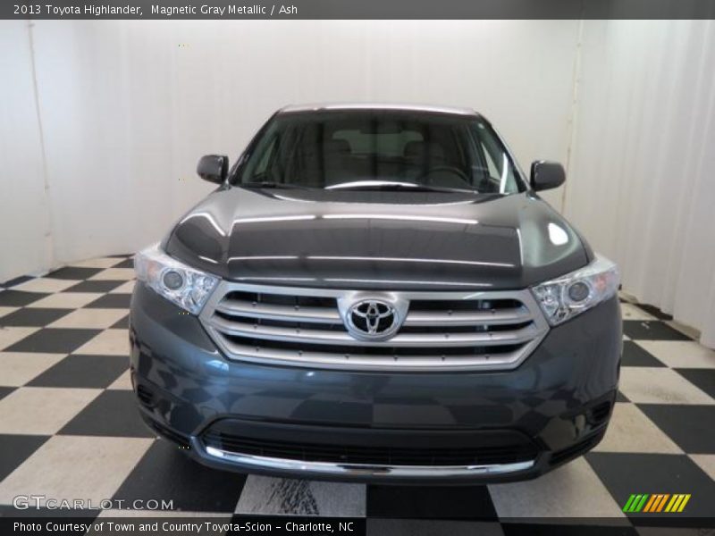 Magnetic Gray Metallic / Ash 2013 Toyota Highlander