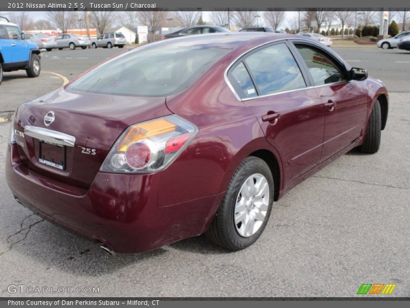 Tuscan Sun / Charcoal 2012 Nissan Altima 2.5 S