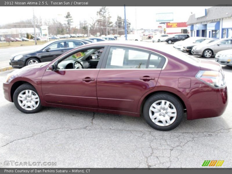 Tuscan Sun / Charcoal 2012 Nissan Altima 2.5 S